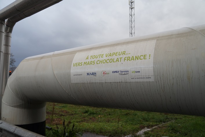Tuyau vapeur verte mars mms