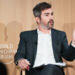 Luiz Amaral, directeur général de la SBTi, en conférence au World economic forum