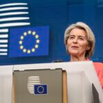 Ursula von Der Leyen presidente de la Commission europeenne juin 2024
