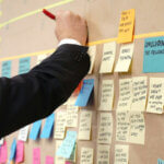 Des processus de management avec des post-it