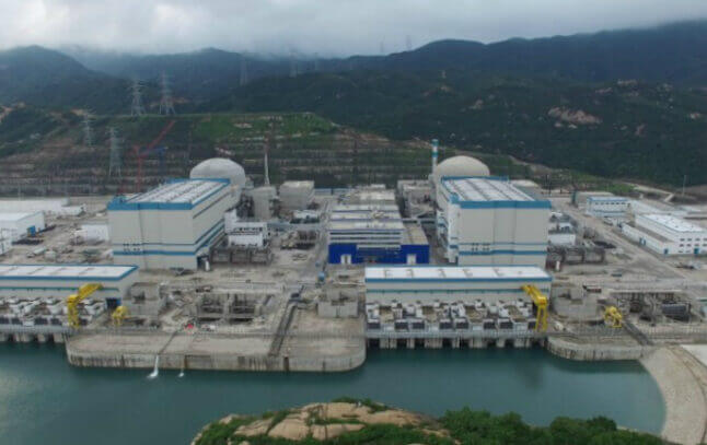 Le premier réacteur EPR de Taishan en Chine est en train d'être chargé en combustible nucléaire. - @Eyepressnews