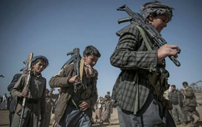 Des armes françaises, vendues à l'Arabie Saoudite, ont été retrouvées sur le terrain de la guerre civile au Yémen. - @HaniAl-ansidpadpa/Picture/Alliance