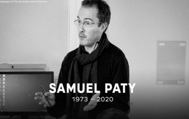 Samuel Pty, Professeur d'histoire géographie a été assassiné vendredi 23 octobre. - @Mairie de Conflans Saint Honorine